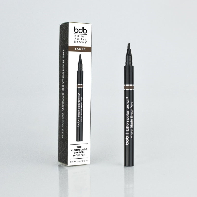 BILLION DOLLAR BROWS MICROBLADE EFFECT BROW PEN TAUPE